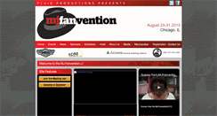 Desktop Screenshot of mjfanvention.com